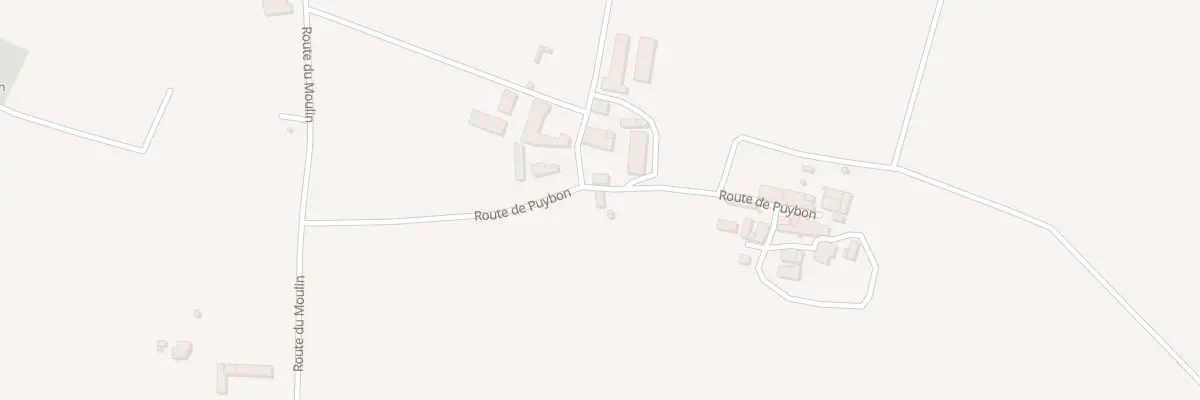 Plan du 10 Rte de Puybon à Condéon