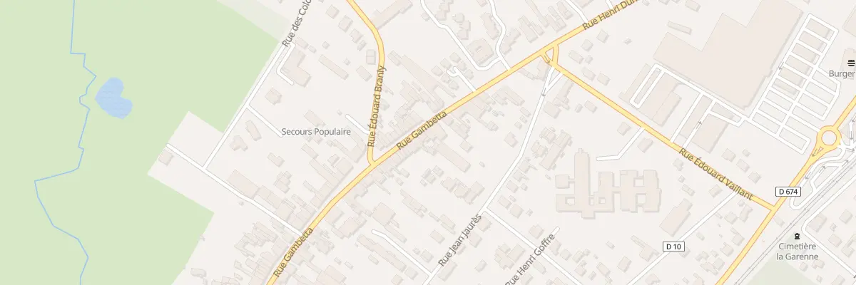 Plan du 132 Rue Gambetta à Coutras