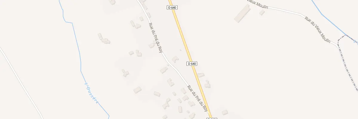 Plan du 21 Rue du Pre du Roy à Barzun
