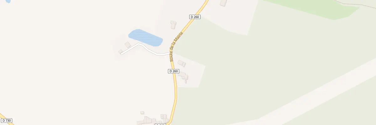 Plan du 5389 Le Bourg Est au Fouilloux