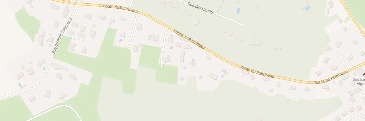 Plan du 99 Rte du Poitrineau à Saumur