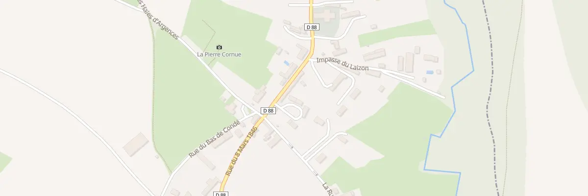 Plan du 5038 Le Bourg à Condé-sur-Ifs