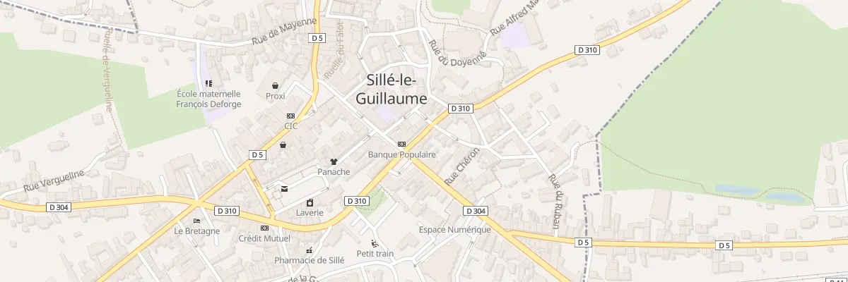 Plan du 4 Rue de Fresnay à Sillé-le-Guillaume