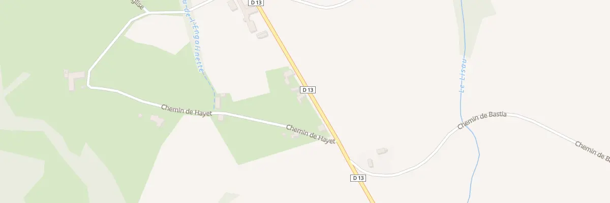 Plan du 3 Rte Departementale à Castillon (Canton de Lembeye)