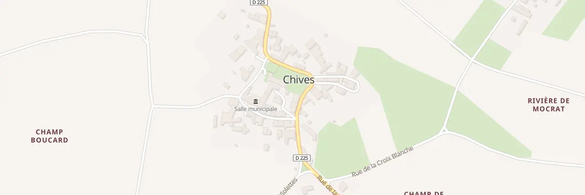 Plan du 3 Imp des Salines à Chives