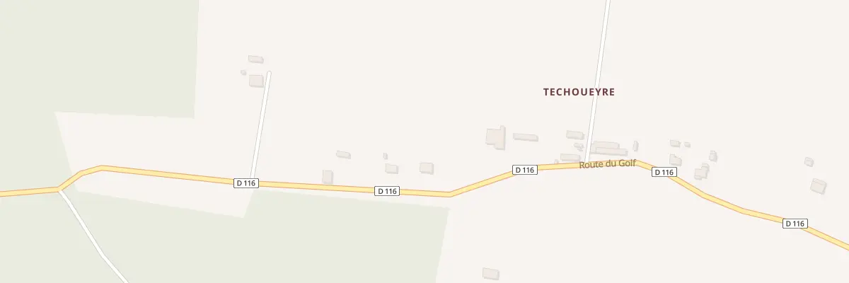 Plan du 10B Techoueyre à Savignac