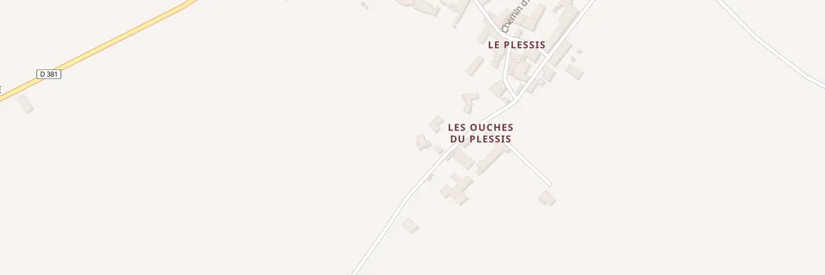 Plan du 7 Rue du Logis à Mareuil