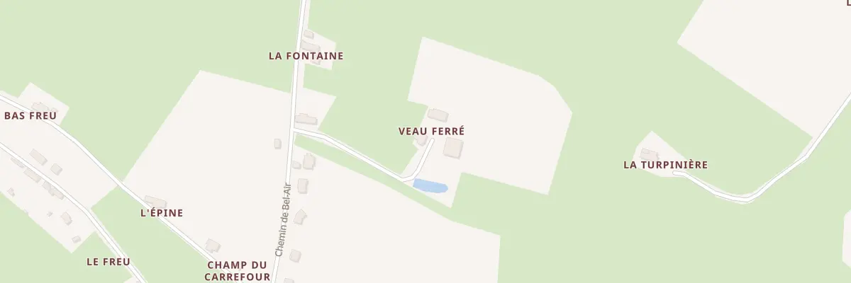 Plan du 5084 Veau Ferre à Saint-Symphorien