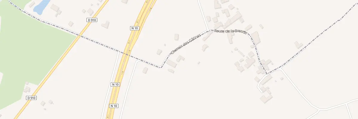 Plan du 5 Che des Gâtines à Barbezieux-Saint-Hilaire