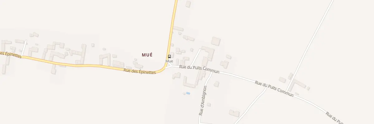Plan du 1 Imp de la Bauge à Antoigné