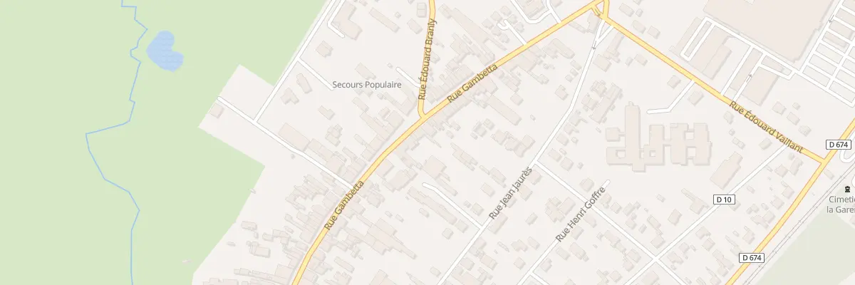 Plan du 108 Rue Gambetta à Coutras