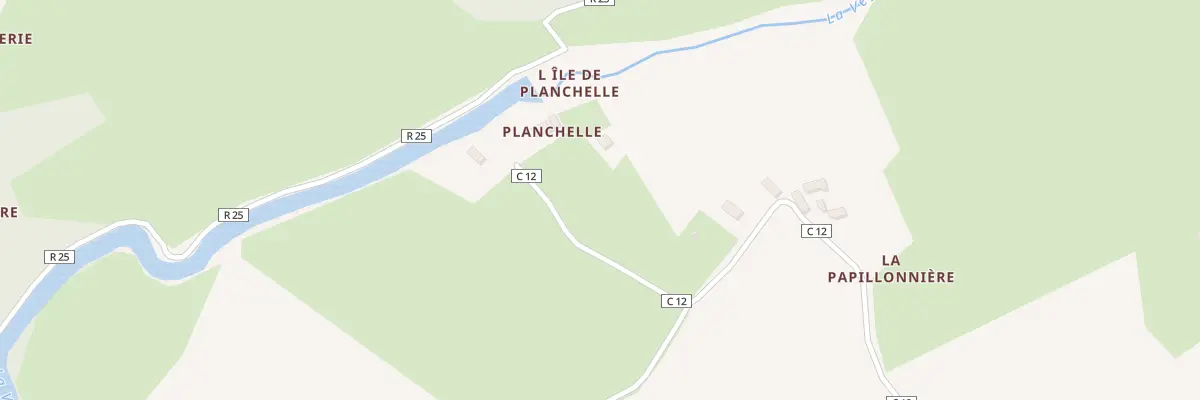 Plan du 5067A Planchelle à Chassillé