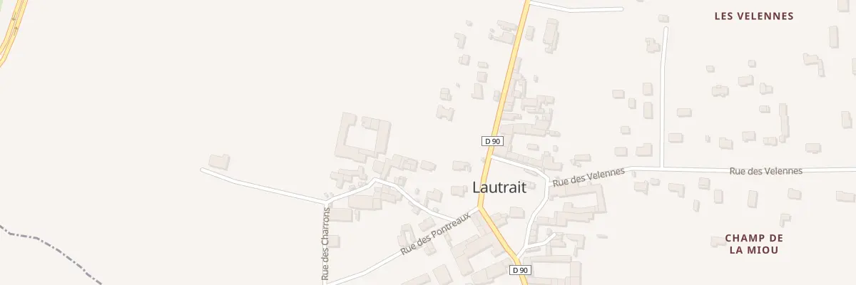 Plan du 6 Rue des Charrons à Triac-Lautrait