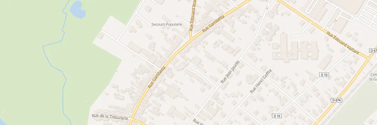 Plan du 98 Rue Gambetta à Coutras