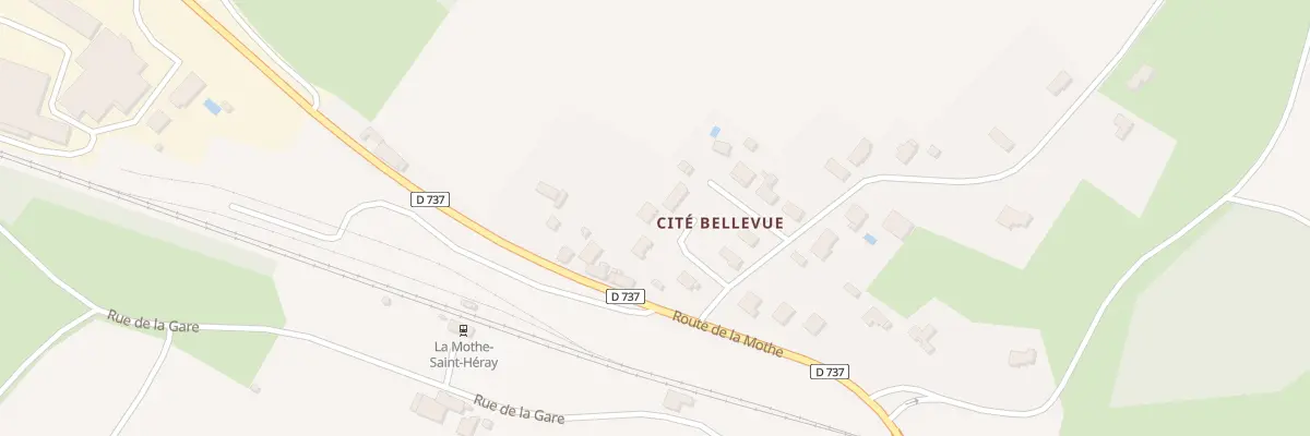 Plan du 3 Cité Bellevue à Sainte-Eanne
