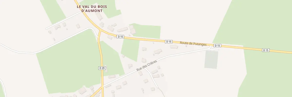Plan du 3 Rue des Crieres à Monts-sur-Orne