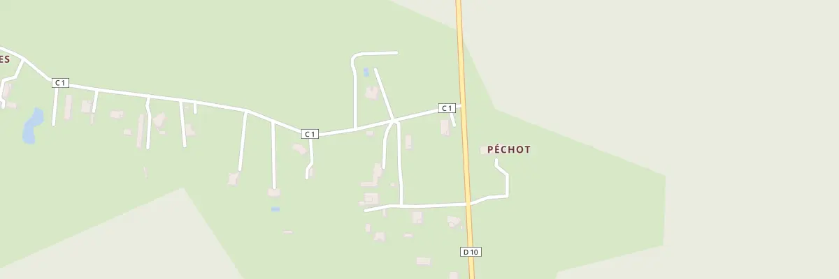 Plan du 8 Pechot Sud à Berthez