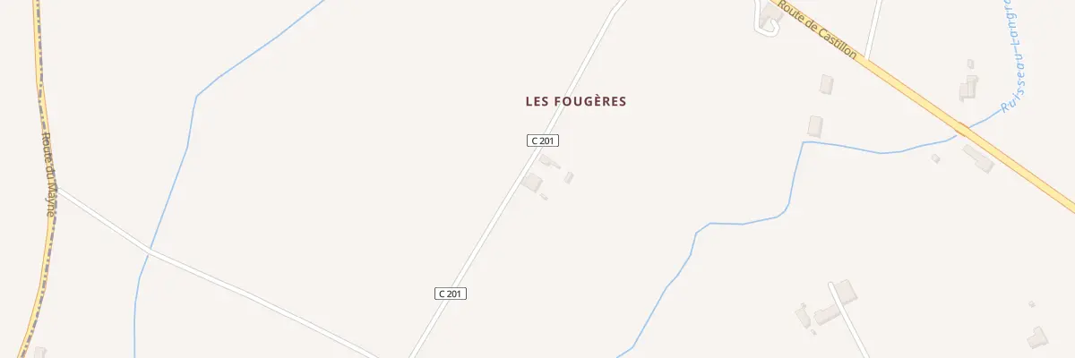 Plan du 27 Les Fougeres à Saint-Pey-d’Armens