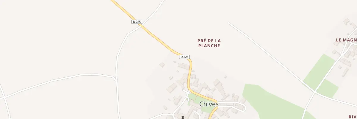 Plan du 30 Rue de la Liberte à Chives