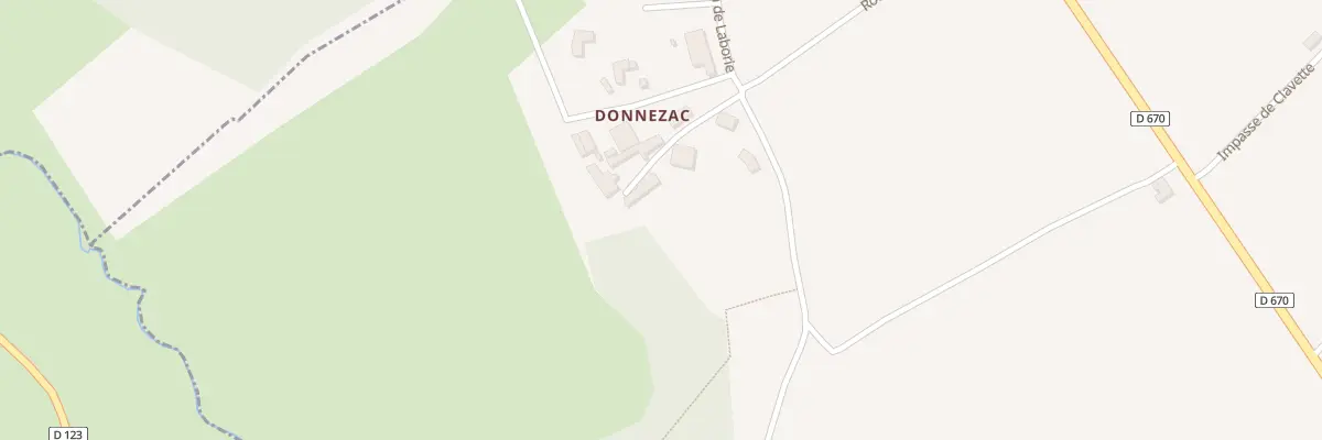 Plan du 133 Donnezac à Saint-Vincent-de-Pertignas