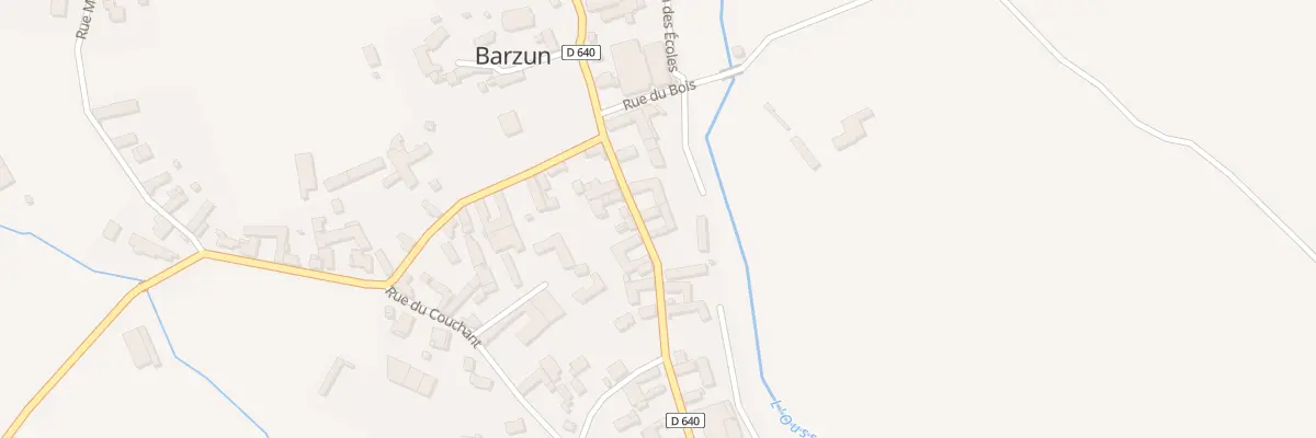 Plan du 71 Rue du Corps Franc Pommies à Barzun