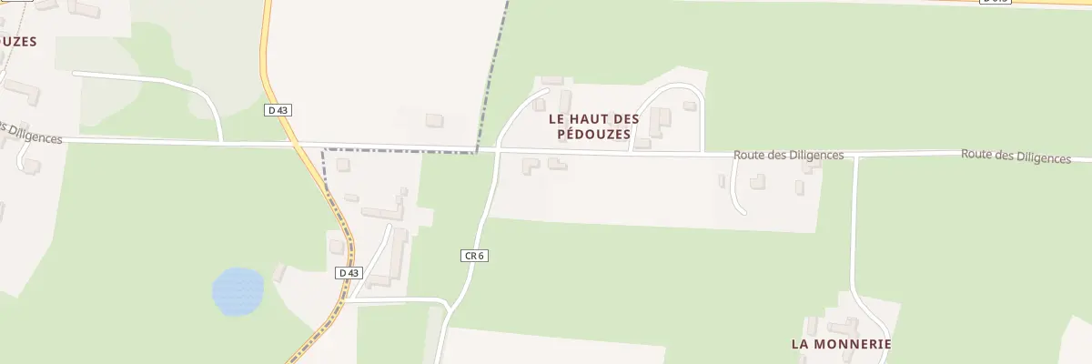Plan du 4 Rte des Diligences à Valambray