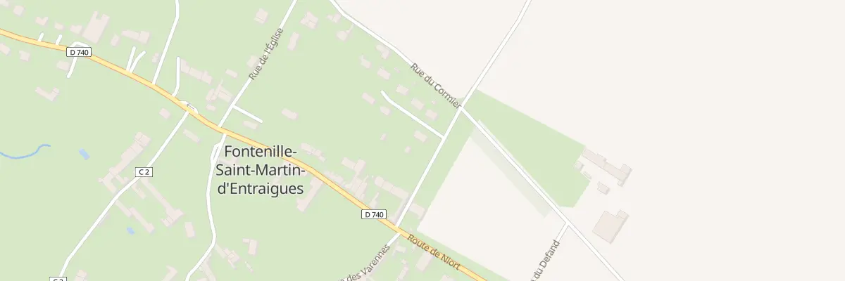 Plan du 2 Imp du Cormier à Fontenille-Saint-Martin-d’Entraigues