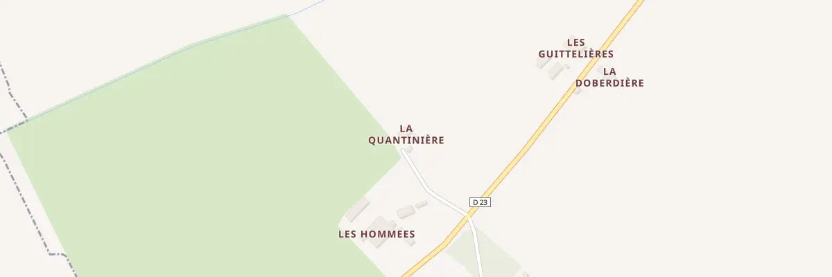Plan du 5030 La Cantiniere à Arthezé