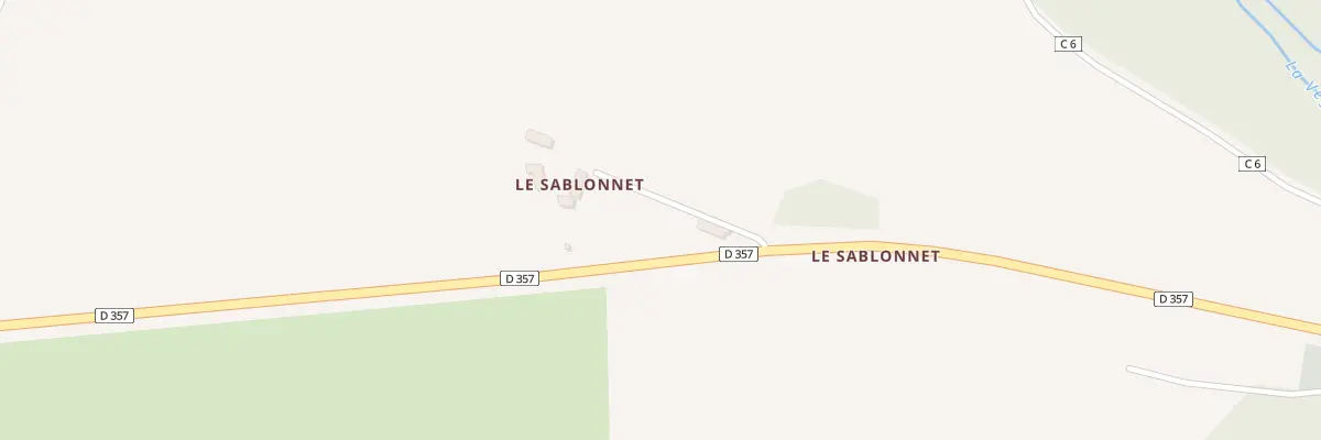 Plan du 5043 Petit Sablonnet à Chassillé