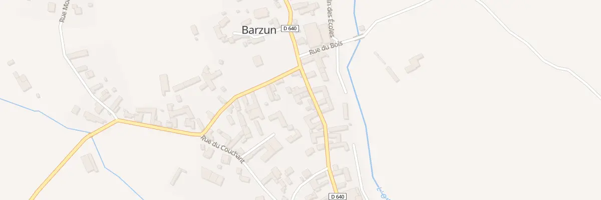 Plan du 74 Rue du Corps Franc Pommies à Barzun