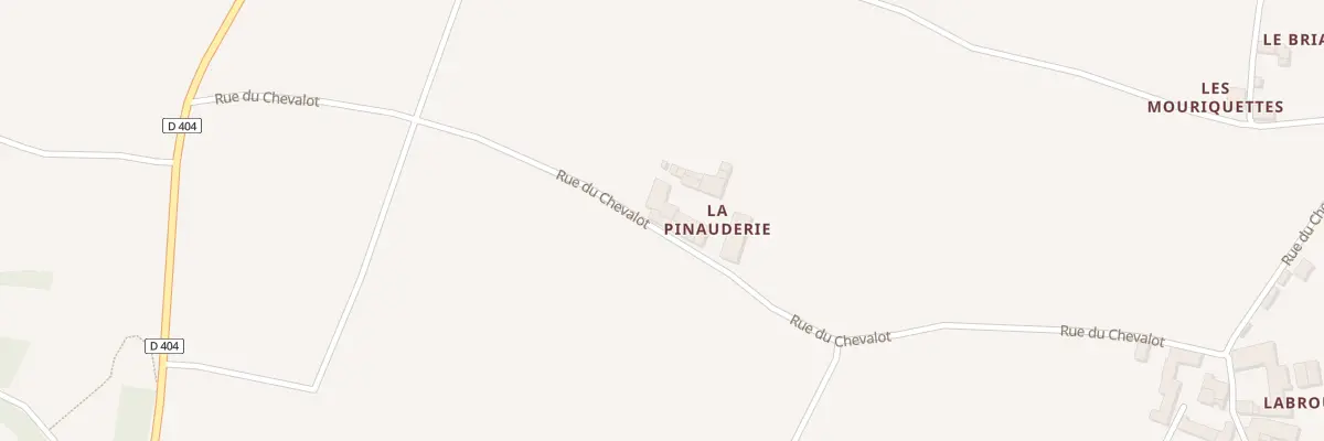 Plan du 1 La Pinauderie à Bouteville