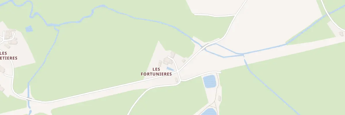 Plan du 5336 Les Fortunières Ouest à La Peyratte