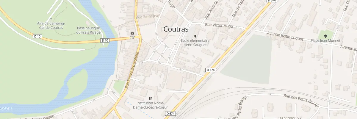 Plan du 13 Pl Ernest Barraud à Coutras