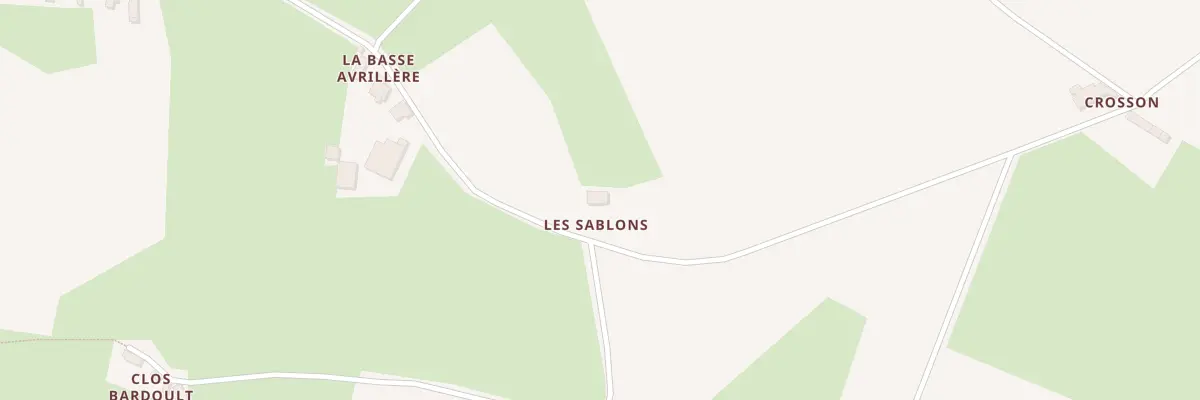 Plan du 5041 Les Sablons à Saint-Symphorien