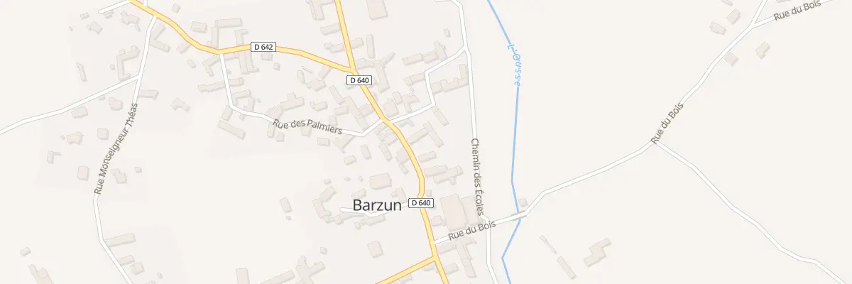 Plan du 49 Rue du Corps Franc Pommies à Barzun