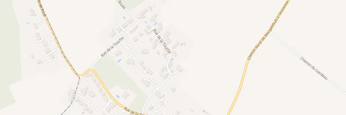 Plan du 24 Rue de la Touche à Distré