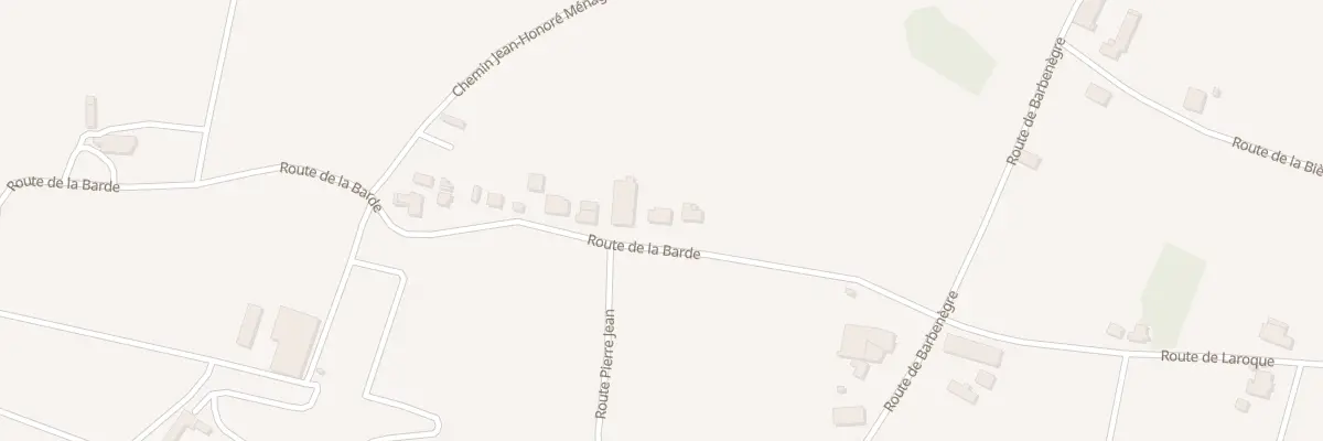 Plan du 181A Le Barail à Saint-Christophe-des-Bardes