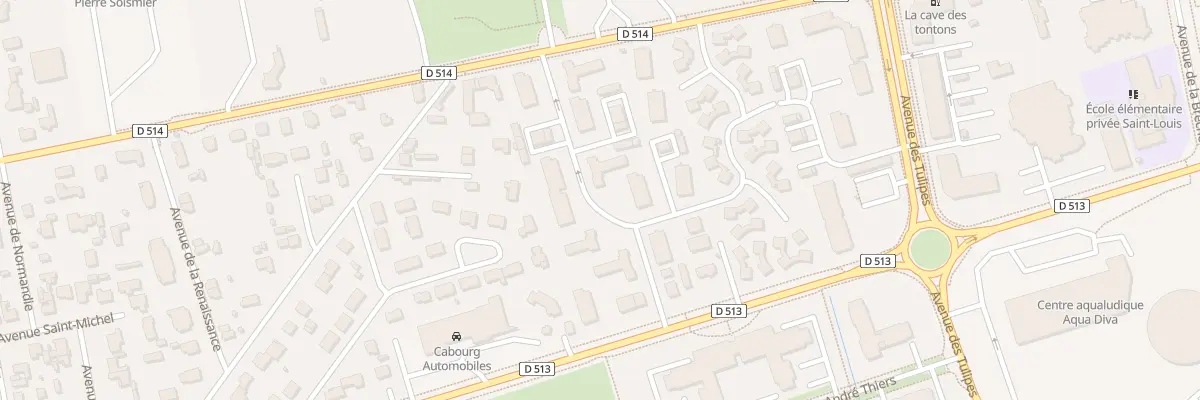 Plan du 41 Av Charles de Gaulle à Cabourg