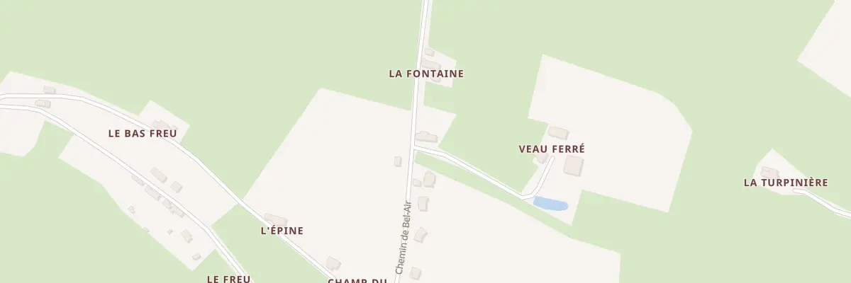 Plan du 5083 Le Bas Freu à Saint-Symphorien