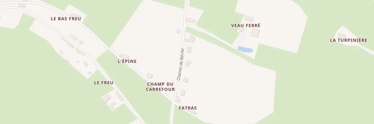 Plan du 5 Bel Air à Saint-Symphorien