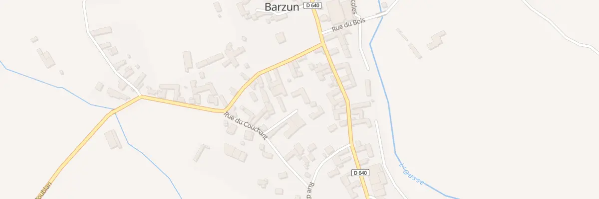 Plan du 5 Imp du General Bidot à Barzun