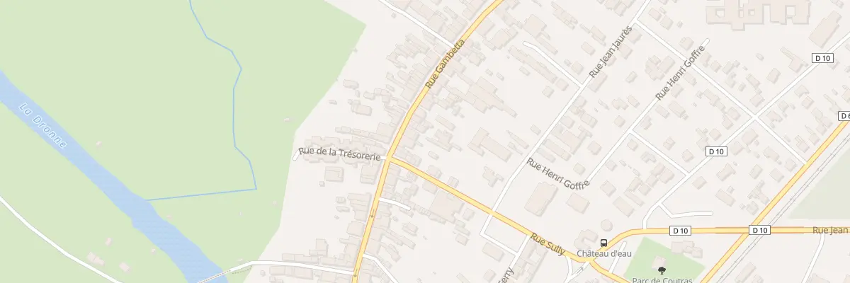 Plan du 60 Rue Gambetta à Coutras