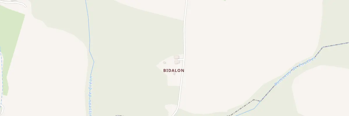 Plan du 802 Rte de Barroc-Bidalon à Saint-Julien-d’Armagnac