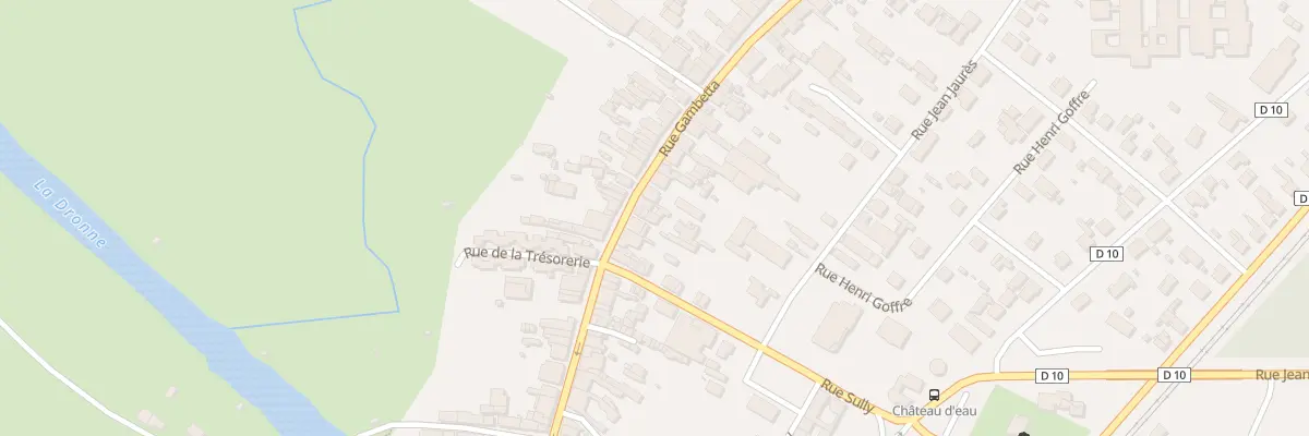 Plan du 9017 Rue Gambetta à Coutras