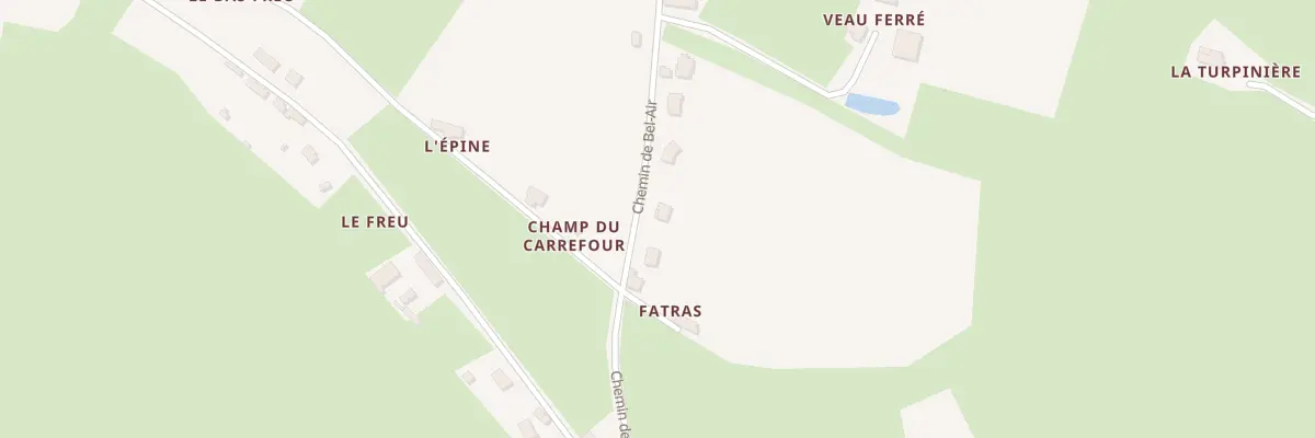 Plan du 3 Che de Bel Air à Saint-Symphorien