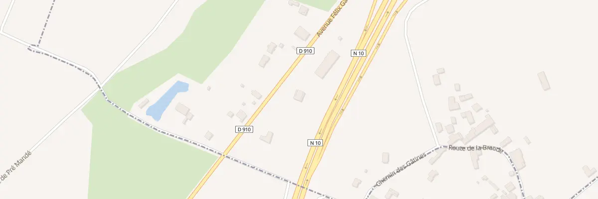 Plan du 5060 Champs des Noyers à Saint-Médard