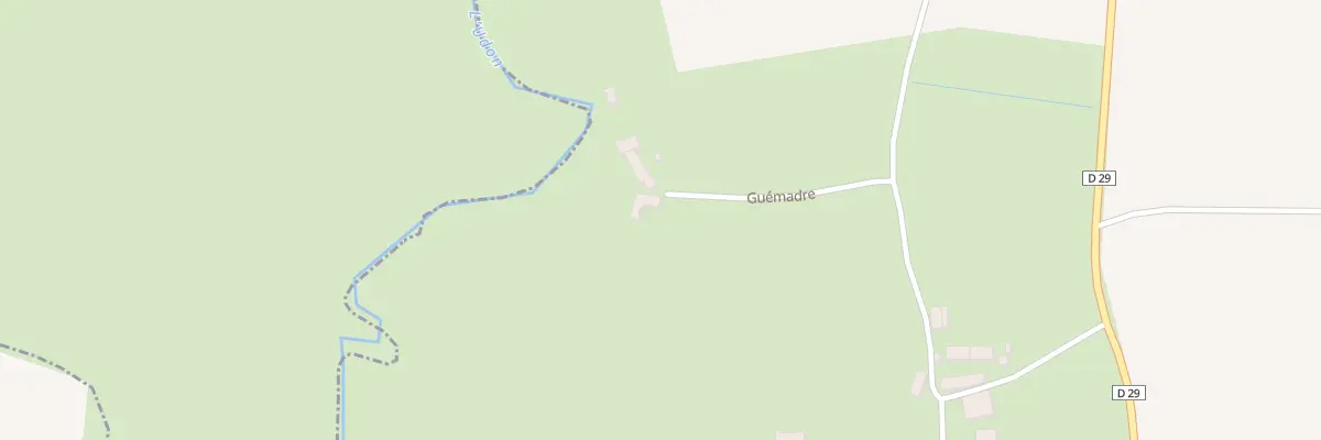 Plan du 25A Guemadré à Joué-du-Plain
