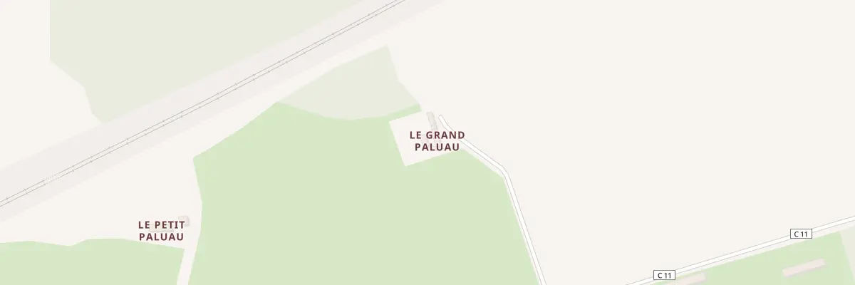 Plan du 5221 Paluau à Chantenay-Villedieu