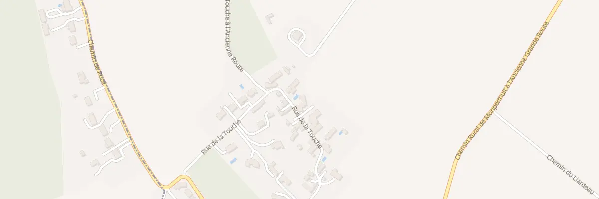 Plan du 34 Rue de la Touche à Distré