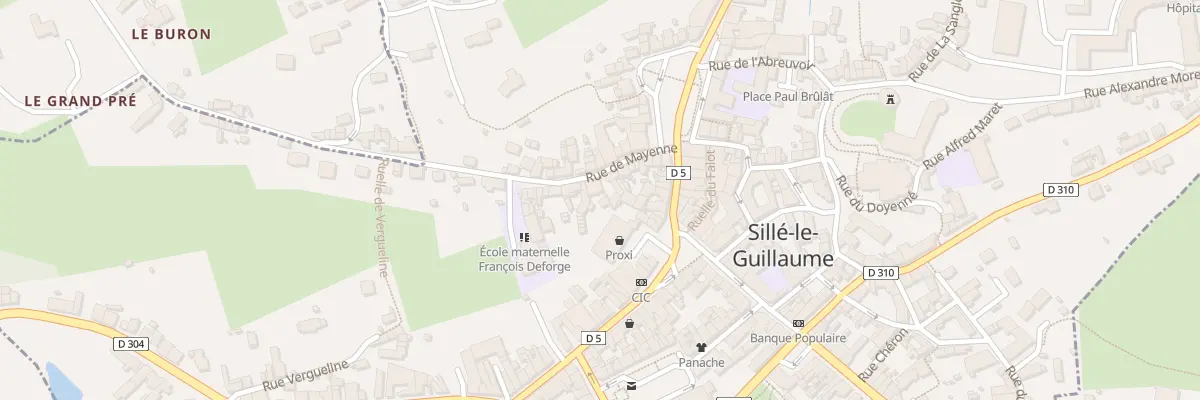 Plan du 19 Rue de Mayenne à Sillé-le-Guillaume